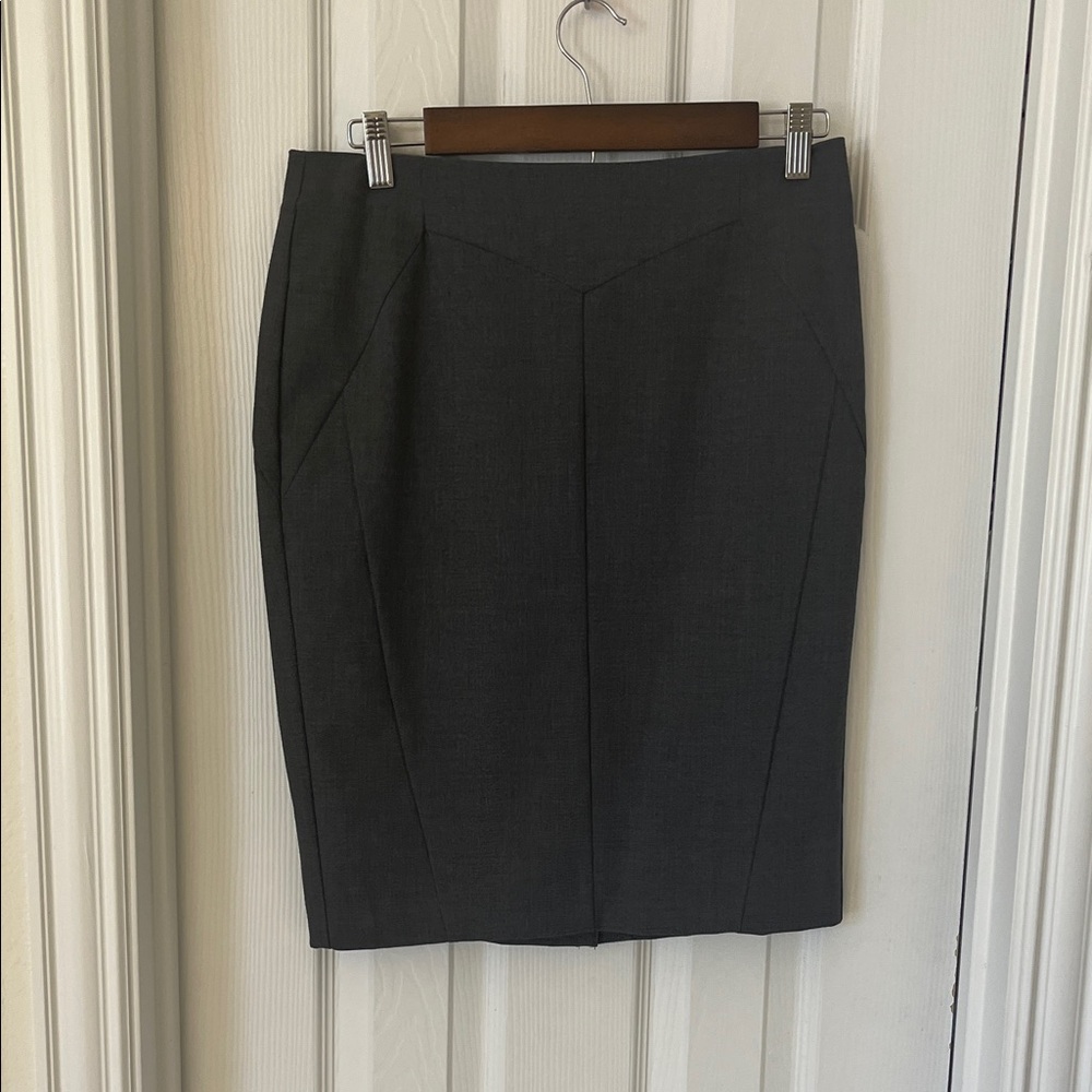 Worthington Charcoal Pencil Skirt